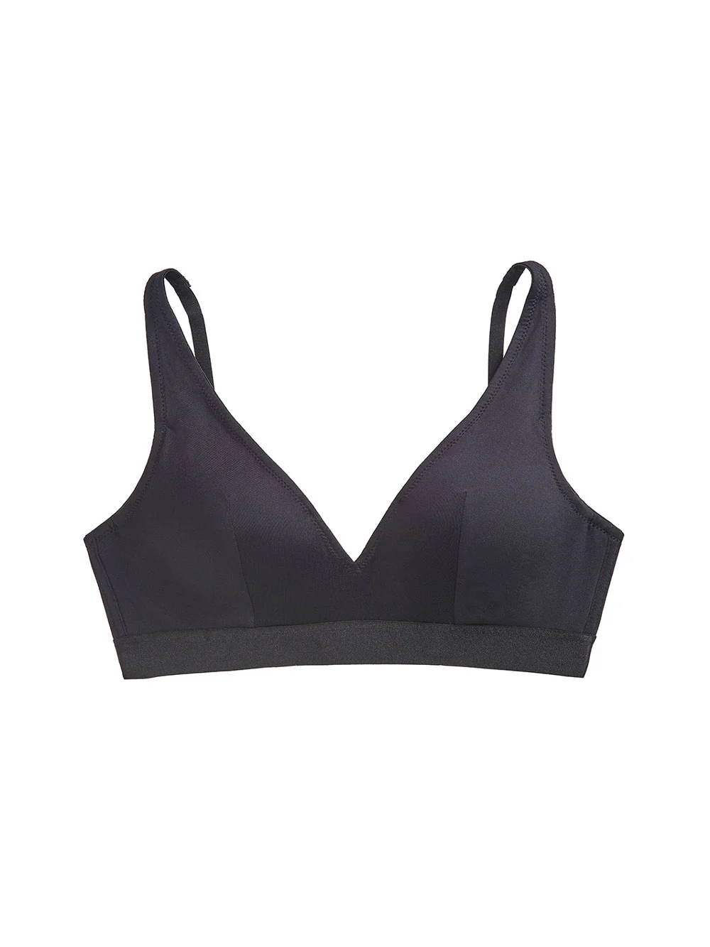 Jamie Wire-Free Bra, Petite, Light Push-Up, Deep-Plunge, AA Cups
