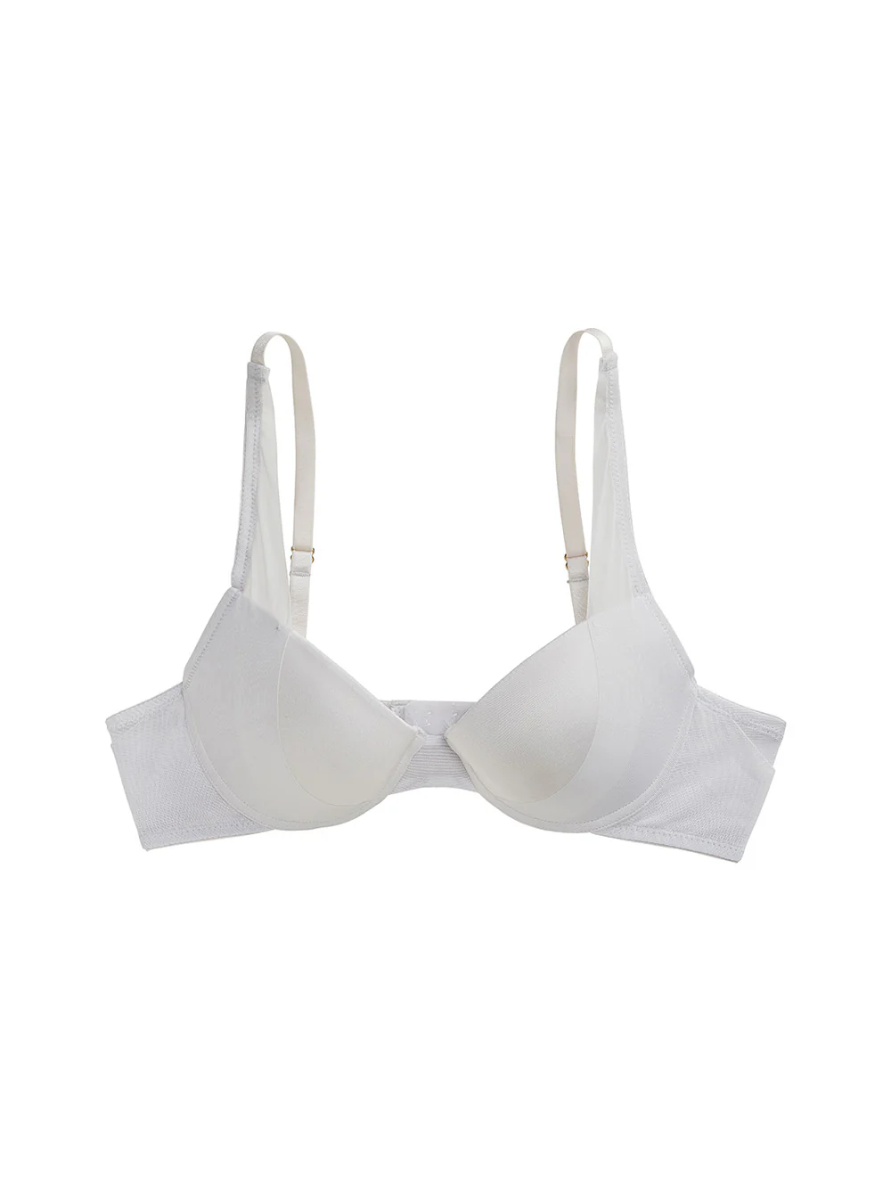 Fay Demi-Cup Bra, Petite, Contoured Cups, Smooth, Underwire, Push-Up